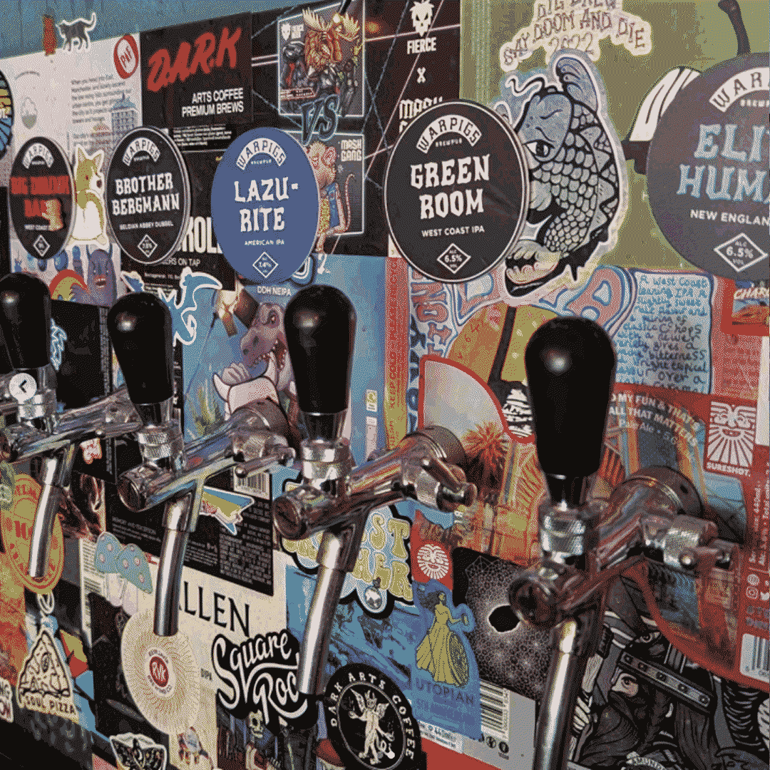 Craft beer at Cuckoo Taproom in Exeter